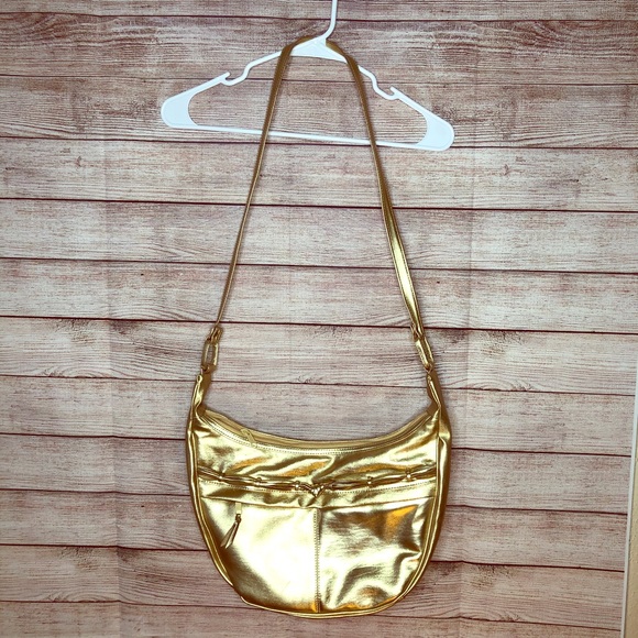 Handbags - Beautiful Gold Crossbody/ Shoulder Purse‎